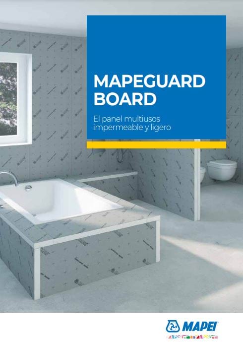 MAPEGUARD BOARD - El panel multiusos impermeable y ligero